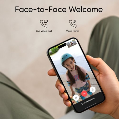 eufy Smart Wi-Fi C30 2K Wireless Video Doorbell with 32GB MicroSD Card - Black WHERE TO BUY