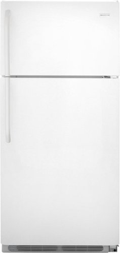 Frigidaire - 18.1 Cu. Ft. Top-Freezer Refrigerator - White-Front_Standard 