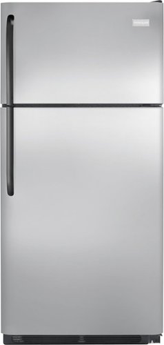  Frigidaire - 18.0 Cu. Ft. Top-Freezer Refrigerator - Stainless Steel