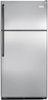 Frigidaire - 18.0 Cu. Ft. Top-Freezer Refrigerator - Stainless Steel-Front_Standard