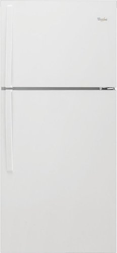 Whirlpool - 19.3 Cu. Ft. Top-Freezer Refrigerator - White