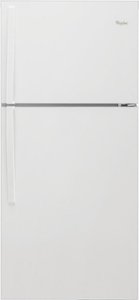 Whirlpool - 19.3 Cu. Ft. Top-Freezer Refrigerator - White - Front_Standard