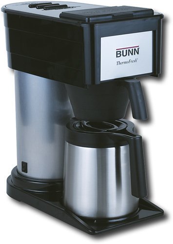  BUNN - BTX ThermoFresh 10-Cup Thermal Coffee Maker - Stainless-Steel/Black