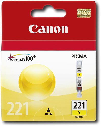  Canon - CLI-221 Ink Cartridge - Yellow