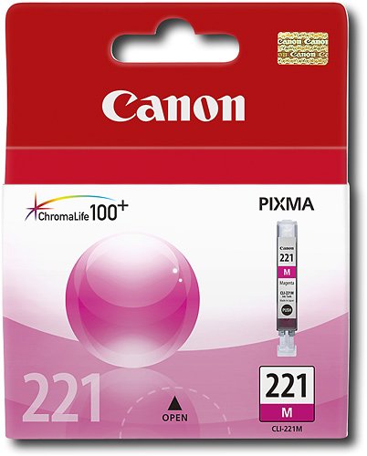  Canon - CLI-221 Ink Cartridge - Magenta