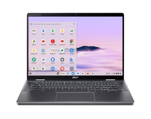 Acer Chromebook Plus Spin 714 Laptop with Google AI – 14 WUXGA Touch - Intel Core Ultra 5 115U – 8GB LPDDR5 – 256GB SSD - Steel Gray SHOP ONLINE
