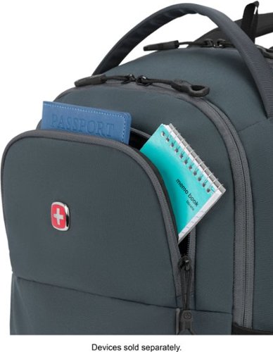 SwissGear SA1039 Laptop backpack - Gray BUY IN MIDDLE EAST