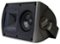 Klipsch - 5-1/4" 2-Way All-Weather Outdoor Speakers (Pair) - Black-Front_Standard
