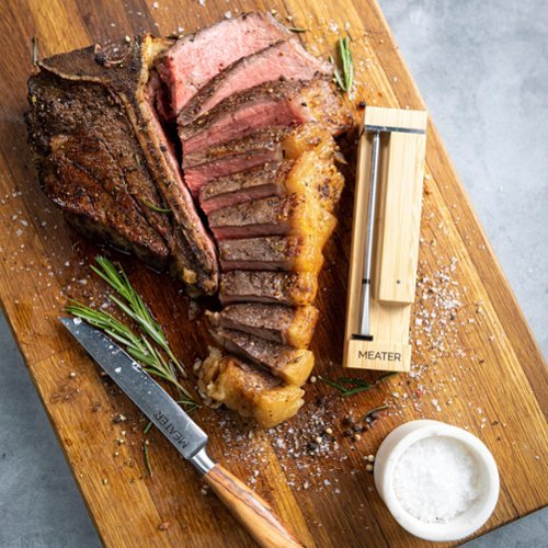 Traeger Grills MEATER Pro Wireless Meat Thermometer - Bamboo GLOBAL SHIPPING