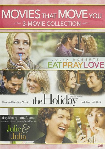  Movies That Move You: Julie &amp; Julia/The Holiday/Eat Pray Love [DVD]