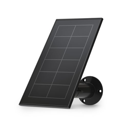 Arlo - Essential Solar Panel Charger - Black-Front_Standard 