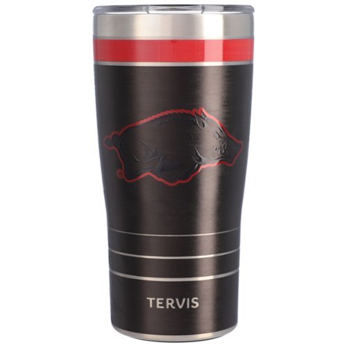 Tervis - Arkansas Razorbacks 20oz. Night Game Tumbler - Multicolor-Front_Standard 