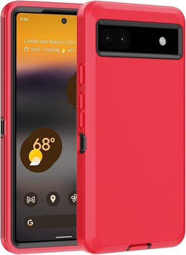 [DIS] Entronix Heavy Duty Case for Google Pixel 6 - Triple-Layer Protection - Red-Front_Standard 
