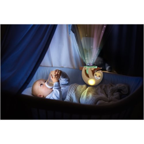 Project Nursery Sleepy Sloth Sound Soothing Crib Projector - Multi BUY IN MIDDLE EAST