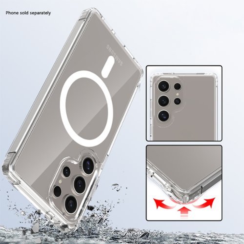 SaharaCase Venture Series Wallet Case for Samsung Galaxy S25 Ultra - Crystal Clear/Brown HOW TO BUY
