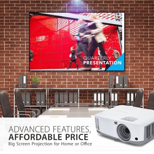 ViewSonic PA503S SVGA DLP Projector - White WORLDWIDE DELIVERY