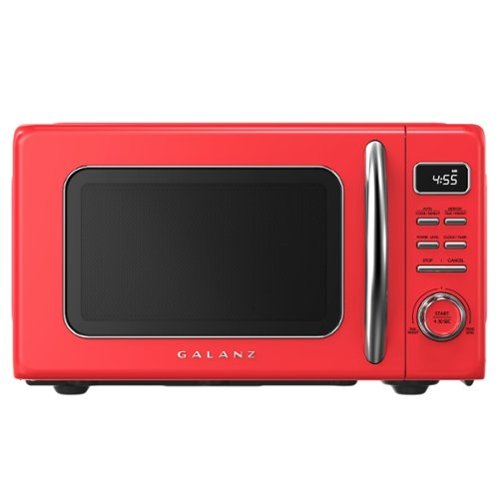 Galanz - 0.9 Cu. Ft Retro MicroWave-Front_Standard 
