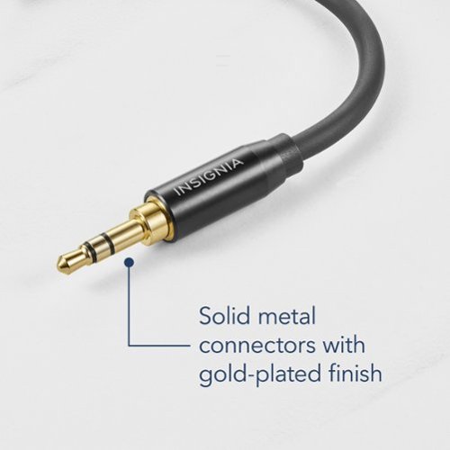 Insignia™ 3' 3.5 mm Audio Cable - Black WHERE TO BUY