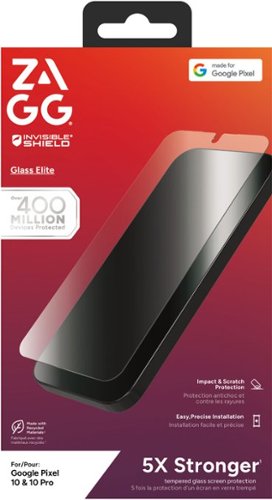 ZAGG Glass Elite Screen Protector for Google Pixel 10/10 Pro - Clear WHERE TO BUY