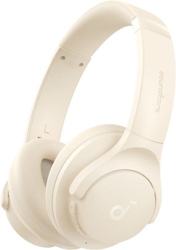 Anker - Soundcore Q20i Plus Over-Ear Bluetooth Headphones - White