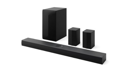 LG - 5.1.1-Channel S70TR Home Theater Soundbar with Wireless Subwoofer and Rear Speakers, Dolby Atmos, DTS:X, WOW Orchestra - Black