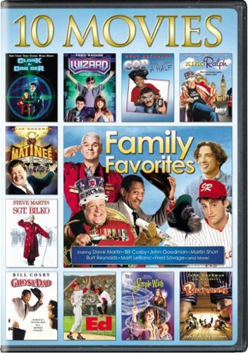  Family Favorites: 10 Movie Collection [3 Discs] [DVD]