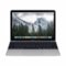 Apple - MacBook 12-inch Retina Display Intel Core M 1.1 GHz 256GB (MJY32LL/A) Early 2015 (Certified Refurbished) - Space Gray-Front_Standard