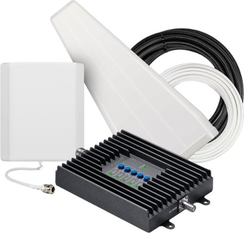 SureCall - Fusion4Home Yagi/Panel Kit with Upgraded RG-11 Cable - Black