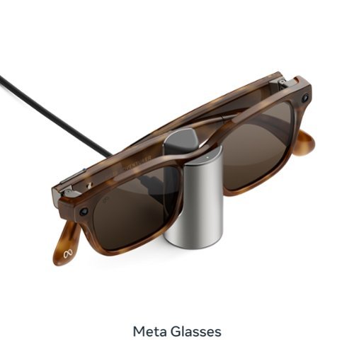 Meta Glasses Charging Stand - Compatible with Meta Glasses, Ray-Ban Meta (Gen 1, Gen 2), and Oakley Meta HSTN - Silver GLOBAL SHIPPING