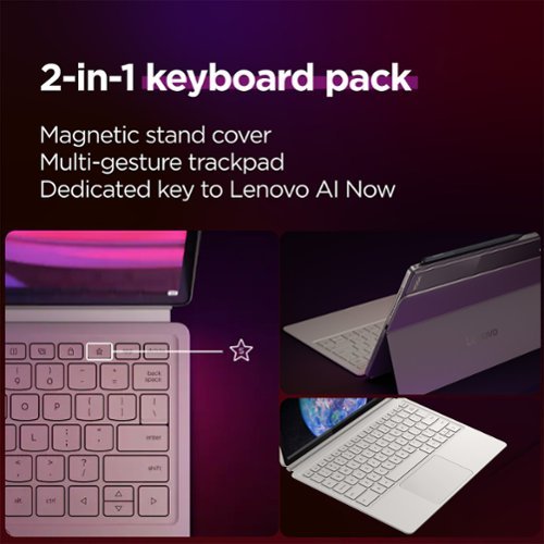 Lenovo Yoga Tab Plus - 12.7 Tablet - 256GB with Keyboard Stand + Pen - Seashell SHOP ONLINE