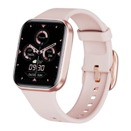 Home Collection - Smart Watch for Men and Women – Fitness Tracker with Heart Rate, Sleep & Step Monitoring, Sports Modes - Pink - (2023)-Front_Standard 