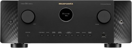 Marantz - CINEMA60 S2 100W 7.2 Channel A/V Home Theater Receiver - Black