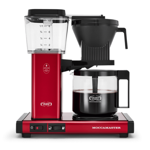 Moccamaster - KBGV Select 10-Cup Coffee Maker - Candy Apple Red-Front_Standard 