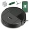 iRobot - Roomba 205 DustCompactor Vacuum - Auto-Compacts Debris Within Robot, No Emptying for 60 Days, Bagless, Intense Suction - Black-Front_Standard