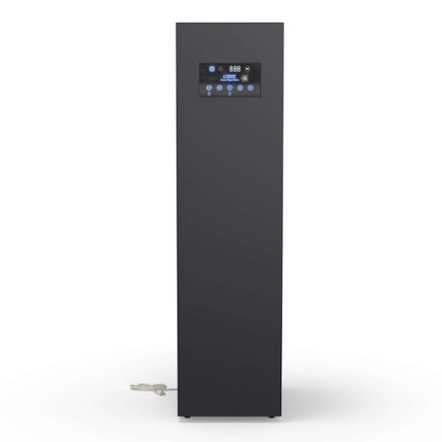 Equator - SDC 760 7.6cf Smart Steam Closet Dryer 4 Moving Hangers Quick20 Refresh Sanitize Deodorize Garment Care - Black-Front_Standard 