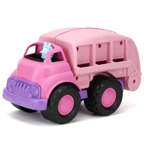 Green Toys Disney Baby: Minnie Mouse - Recycling Truck GLOBAL SHIPPING