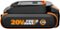 WORX - 20V Power Share 2.0Ah Battery-Front_Standard