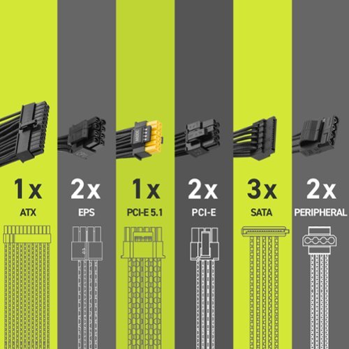 MSI MAG A650BN PCIE5 III 650W 80 PLUS Bronze Non-Modular ATX 3.1 & PCIe 5.1 Ready Power Supply - Black BUY ONLINE