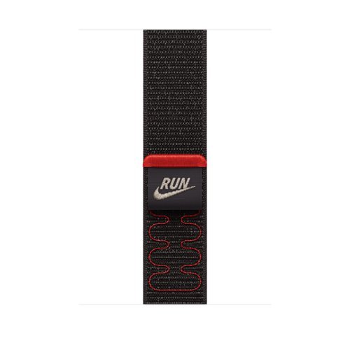 Apple - 46mm Nike Sport Loop - Midnight Black