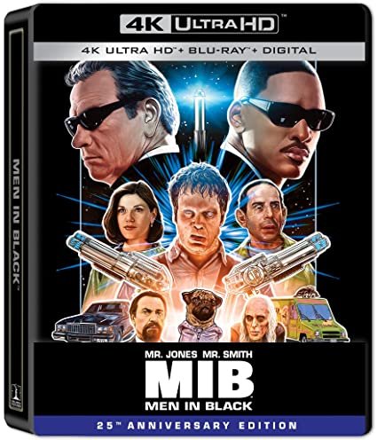  Steelbook Men In Black: 25th Anniversary (4K / Blu-ray + Digital) [4K Ultra HD Blu-ray]