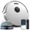 Teendow - 2-in-1 Robot Vacuum and Mop Combo with 8000Pa Suction, Ultra-Thin, 120-Min Runtime, Self-Charging, App & Remote Control - White-Front_Standard