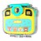 Contixo - KC1 Kids' Splash-Proof Camera with Silicone Cover and Waterproof Case - Perfect for Capturing Adventures - Yellow-Front_Standard