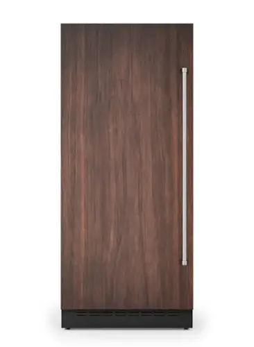 Front. Viking - 36"W VEIL Integrated Counter-Depth All Refrigerator-Custom Panel _LH - Panel Ready.