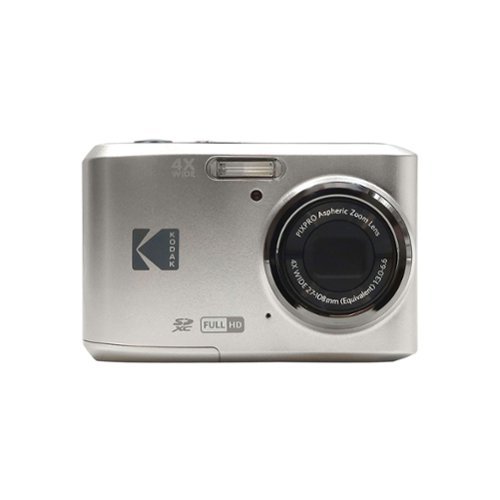 Kodak Pixpro FZ45 Portable 16MP Digital Camera Silver - Best Buy