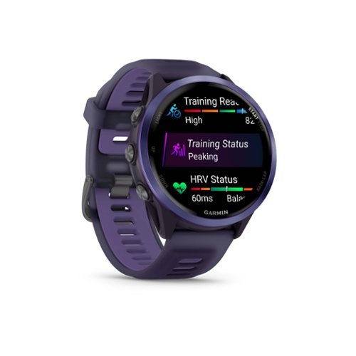 Garmin Forerunner 570 GPS Smartwatch 47 mm Aluminum - Indigo Aluminum - (2025) WHERE TO BUY