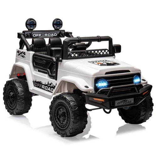 GARVEE - 24v Kids Electric Ride-on Car 2-Seater Off-Road Vehicle Designed-Front_Standard 