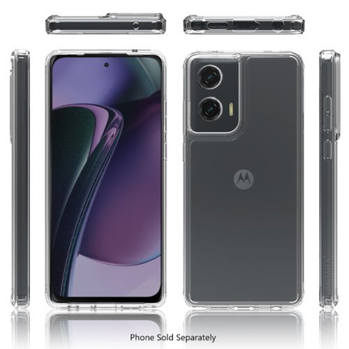 SaharaCase Inspire Series Hard Shell Case for Motorola G Stylus 5G (2024) - Crystal Clear GLOBAL SHIPPING