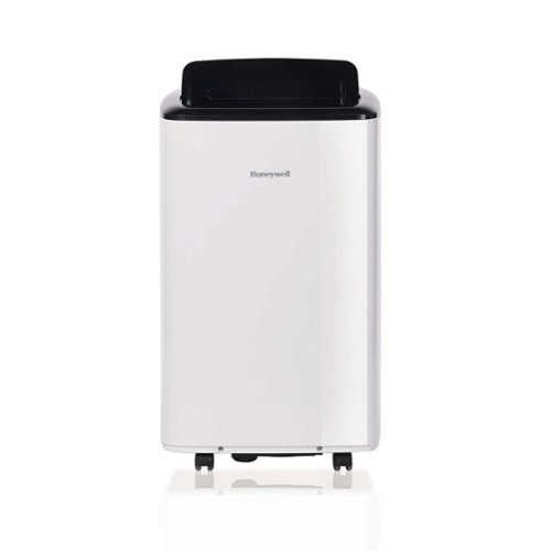 Honeywell - 10,000 BTU Smart Wi-Fi Portable Air Conditioner - Silver-Front_Standard 