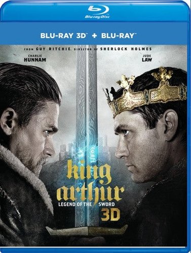  King Arthur: Legend of the Sword [3D] [Blu-ray] [Blu-ray/Blu-ray 3D] [2017]