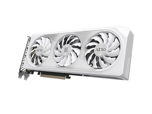 GIGABYTE NVIDIA GeForce RTX 4060 AERO OC 8GB GDDR6 PCI Express 4.0 Graphics Card - White GLOBAL SHIPPING
